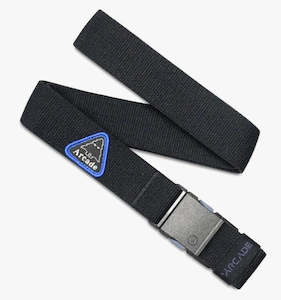 Belt: Arcade Treeple Slim Belt Black