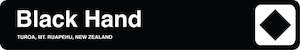 STICKER BLACK HAND