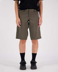 Bike Clothing: Mons Royale Virage Women's Bike Shorts 2.0 Olive