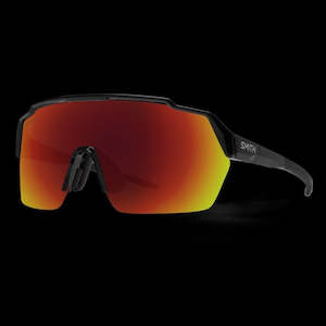 Sunglasses 1: Smith Shift Split MAG Sunglasses Black ChromaPop Red Mirror Lens