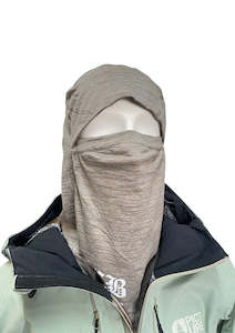 Facemasks And Headwear: Opus Fresh x TCB Merino Balaclava - Adult - Tan