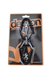 Demon Quattro Hybrid Stomp - Black/Chrome