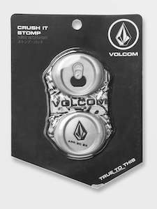 Stomp Pads: Volcom Crushed Can Stomp - Black