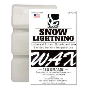 Winter Tuning Accessories: Demon Snow Lightning Universal Temp Wax