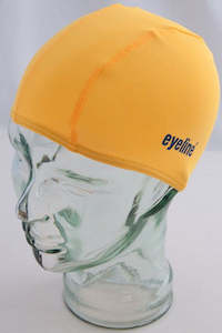 Sports Equipment Accessories: Eyeline Lycra Swimcap Reg - Yellow