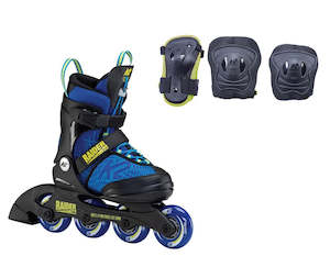 Sports Equipment Accessories: K2 Raider Pro Youth Pack - Blue/Yellow