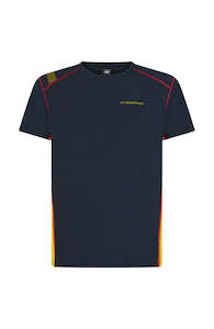 La Sportiva: La Sportiva Synth Men's T-Shirt - Black/Yellow