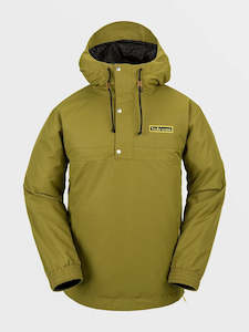 Volcom Outerwear: Volcom Longo Pullover Jacket - Moss