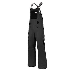 Planks Outwear: Planks Fun-garees Women's Bibs - Black - 2023 Model