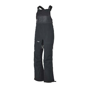 Planks Outwear: Planks Roamer 3L Women's Shell Bibs - Black