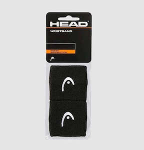 Head Wristband 2.5" two pack - Black