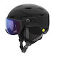 Smith Survey MIPS Helmet - Matte Black w/ ChromaPop Photochromic Rose Flash