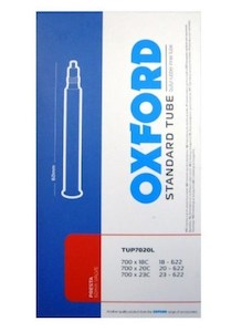 Tyre Tubes: Oxford Tube 700C x 18/23 FV