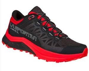 La Sportiva: La Sportiva Karacal Men's Running Shoe - Black/Goji
