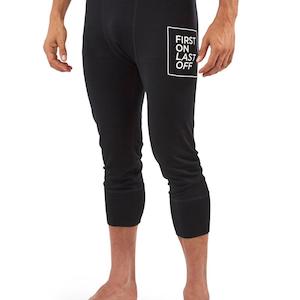 Mons Royale: Mons Royale Shaun-off 3/4 Legging - Black