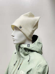 Beanies: OBee Cross Bean w/ Soft Tip - Creme