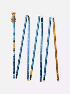 Backcountry Accessories: BCA F24 Stealth Probe 300cm - BlUE/Orange