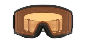 Oakley Outerwear: Oakley Target Line M Matte Black Goggles with Persimmon lens