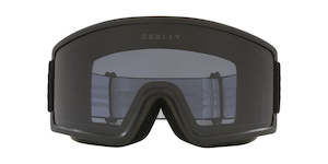 Oakley Target Line M Matte Black Goggles with Dark Grey lens