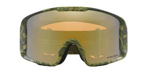 Oakley Line Miner L Jamie Anderson Signature Prizm Snow Sage Gold Iridium Lens
