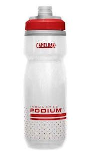 Camelbak Podium Chill 0.6L Insulated Drink Bottle |  Fiery Red/White