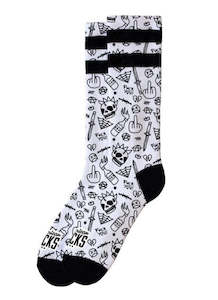 Socks: American Socks Signature Mid High Sock - No Direction