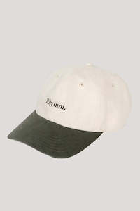 Caps: Rhythm Essential Brushed Twill Cap - Stone