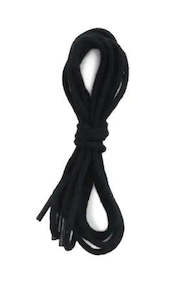 Camping Outdoors: Lace 100cm - Round Shape - Black