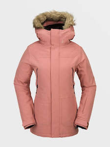 Volcom Outerwear: Volcom Shadow Insulated Jacket - Earth Pink