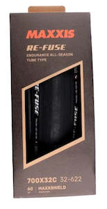 Bike Tyres: Maxxis 700 x 32 Re-Fuse Gen 2 Endurance All Season Full Silca Maxxshield/Foldable