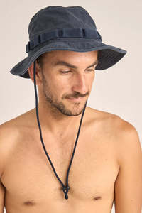Caps: Rhythm Worn Path Boonie Hat - Navy