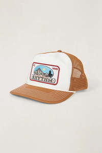 Caps: Rhythm Horizon Trucker Cap - Mustard
