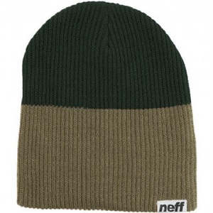Neff Duo Beanie - Stucco/Military