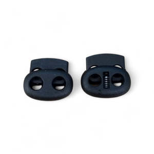 K2 ski boot inner lace toggle - black