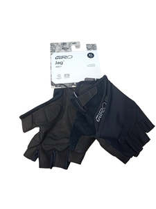 Bike Gloves: Giro Glove JAG Fingerless Gloves - Black