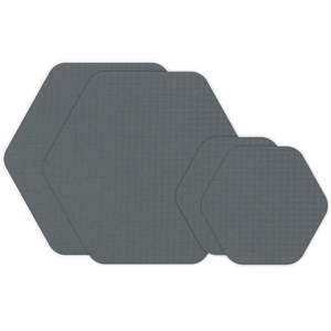 Gear Aid Tenacious Tape Repair Patches Hex - Gray