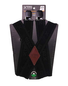 XTM Adult Suspenders - Black