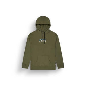 Picture Basement Camo Print Unisex Hoodie - Tobacco