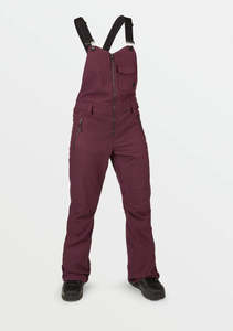 Volcom Outerwear: Volcom Swift Bib Overall Merlot