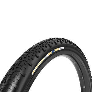 Bike Tyres: Panaracer Tires Gravelking X1 650B x 48 Folding Bead - Black/Brown