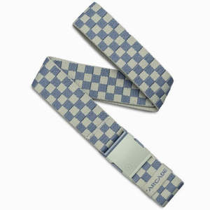 Belts: Arcade Check - Sky Sage