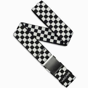 Belts: Arcade Check - Black/Glacial