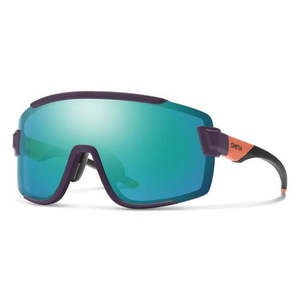 Smith Wildcat Sunglasses Matte Purple |  Cinder Hi Viz - Chromapop Opal Mirror