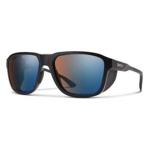 Smith Embark Sunglasses - Matte Black w/ChromaPop Glacier Photochromic Copper Blue Mirror