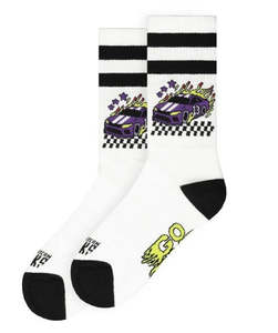 American Socks Mid High Sock -  Black Plague