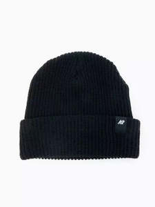 Beanies: K2 Knit Beanie - Black