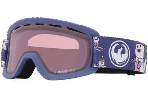 Youth Goggles: Dragon Lil D Kaiju w/ LUMALENS Light Rose