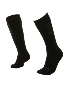 XTM Heater Kids' Thick Merino Wool Winter Socks- Black