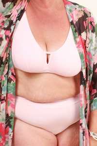 Videris Lingerie - Whitney High Waist Knickers Rosy