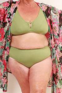 Videris Lingerie - Whitney High Waist Knickers Olive